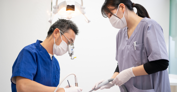 痛みに配慮した、やさしい虫歯治療