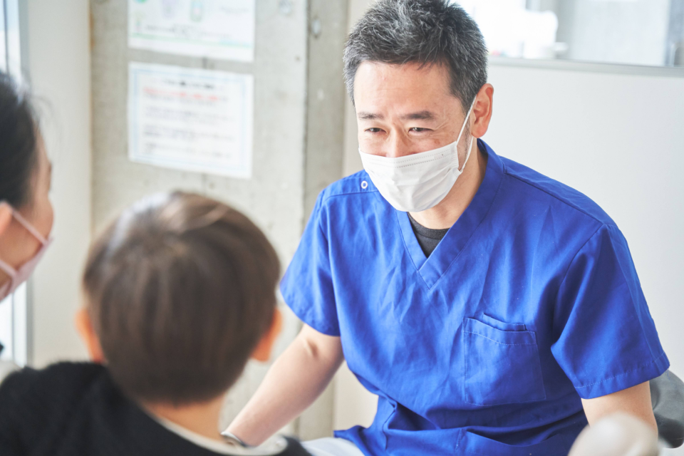 お子さまの気持ちに寄り添った治療