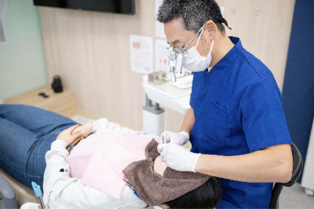 なるべく削らない、なるべく残す治療