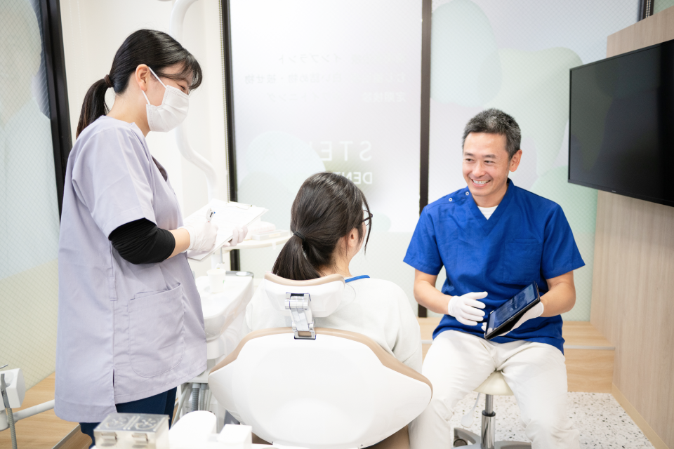 ご希望、ご予算、お口の状態に合わせた治療法をご提案