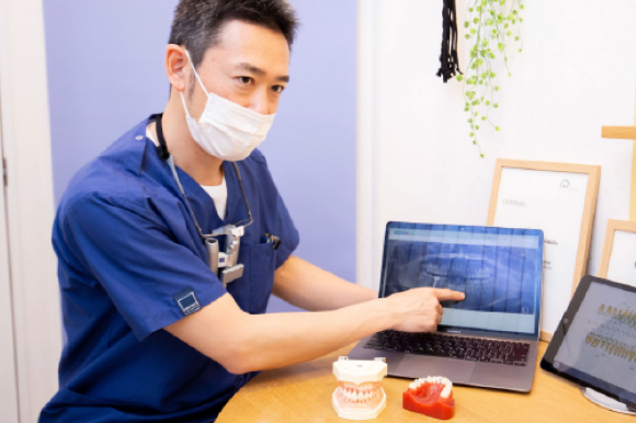 お口の状態をチェック